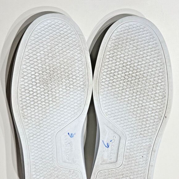 Cole Haan GrandPro Rally Women's White Canvas Penny Loafers Comfort Size 8.5B - Picture 15 of 16
